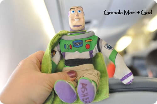 Buzz on an airplane