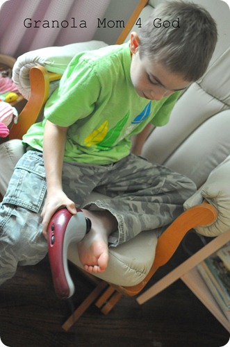 Wahl massager feels good on feet