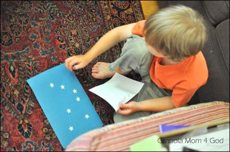 Stickers on Starlite paper