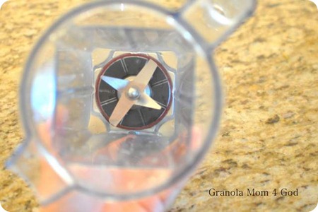 clean vitamix container