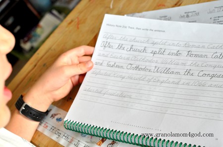 classical conversations cursive