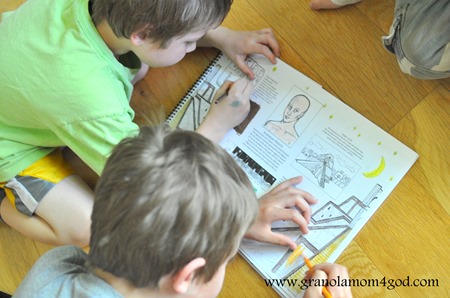 coloring through Brimwood Press history