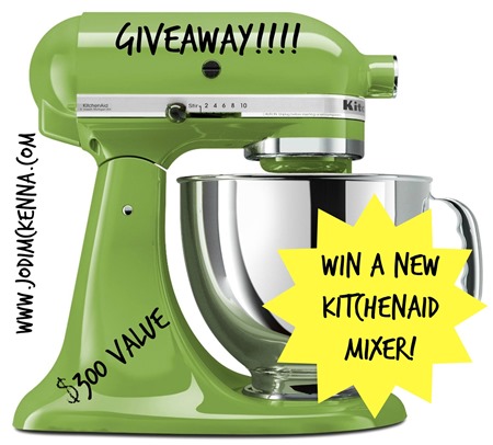 New Name and a Kitchenaid Stand Mixer Giveaway