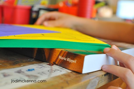 cards to fold and cut All About Reading Level 4