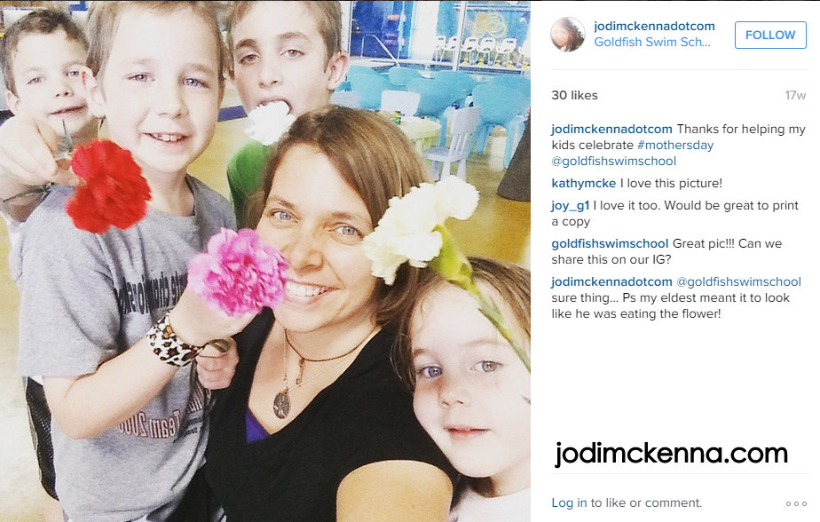 goldfish swim school mothers day